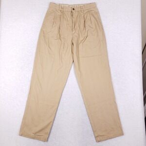 Tommy Bahama Indigo Palms Relax Fit Pleated Pants 36x34 Tan